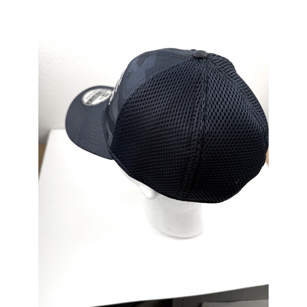New Era 39THIRTY McDonald Excavating Blue Camo Mesh Stretch Fit Hat Large-XLarge - Picture 6 of 8
